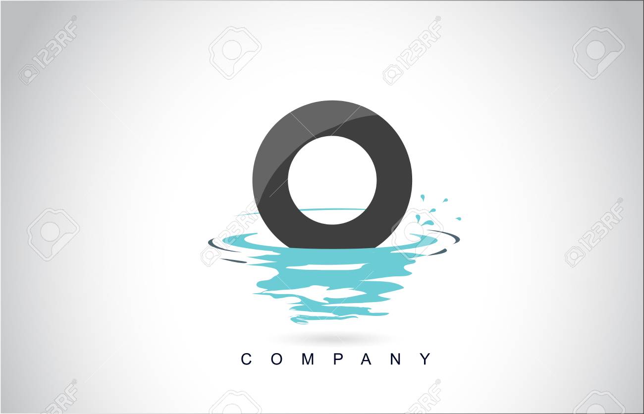 O Letter Logo Design with Water Splash Ripples Drops Reflection Vector Icon Illustration. - 107659341 O Letter Logo Design with Water Splash Ripples Drops Reflection Vector Icon Illustration. - 107659341
