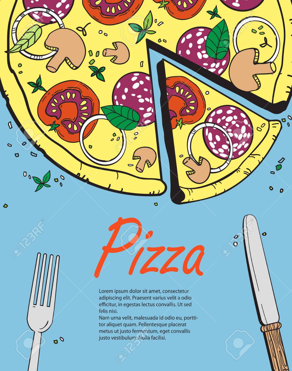 design a menu template