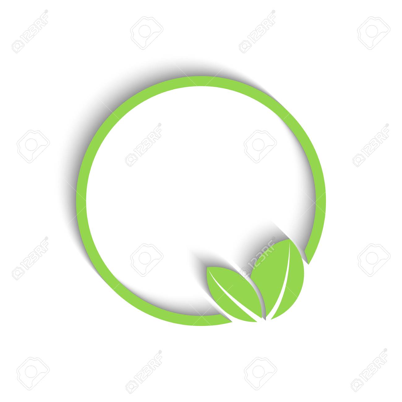 Download 3d Round Green Frame Royalty Free Cliparts Vectors And Stock Illustration Image 43929099