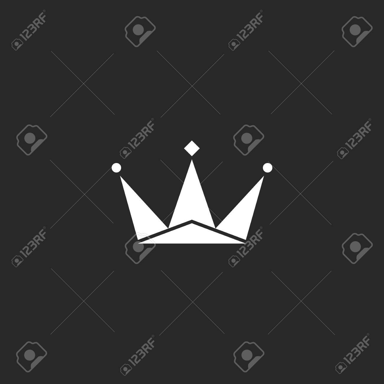 crown logo royal black and white symbol king sign royalty free sign king