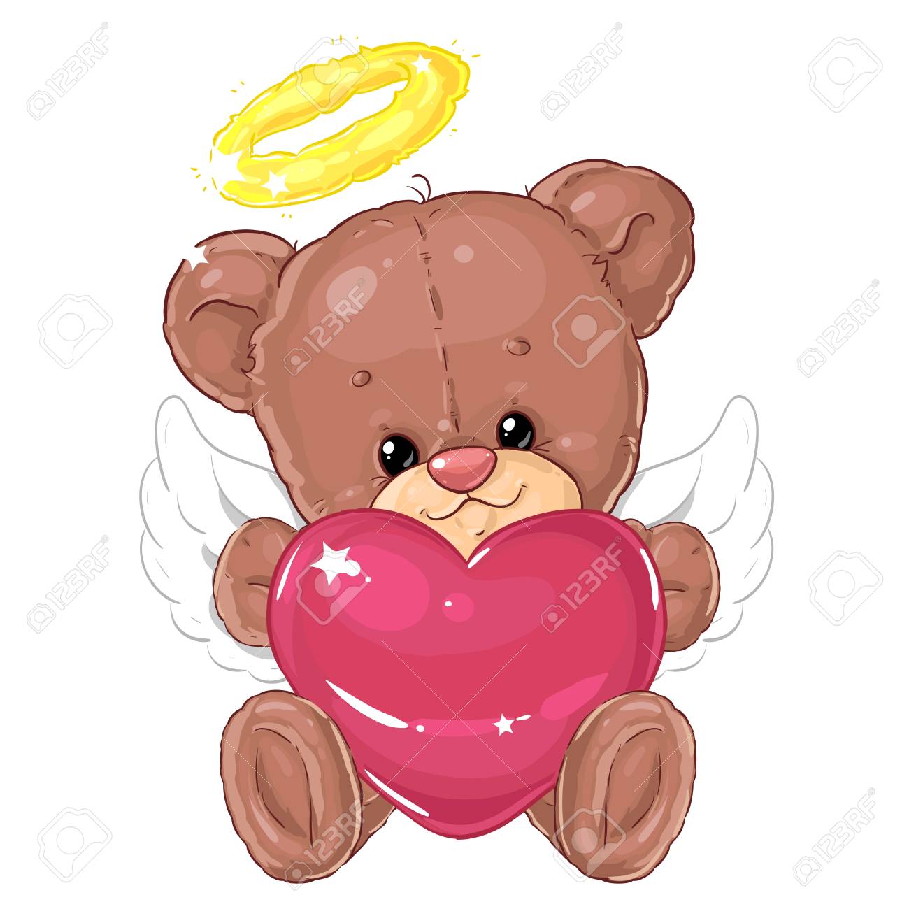 angel teddy bear