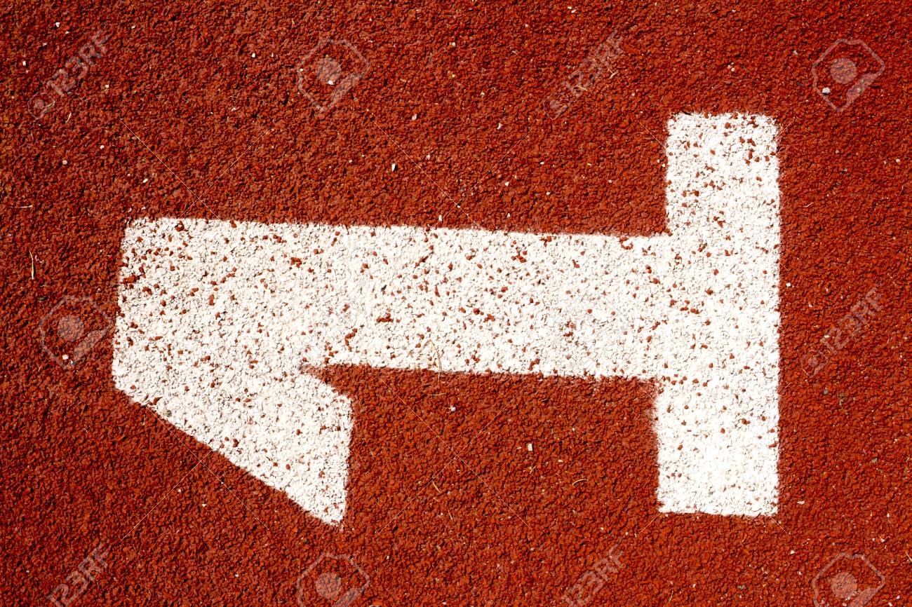 number one on the start of a running track check my portfolio