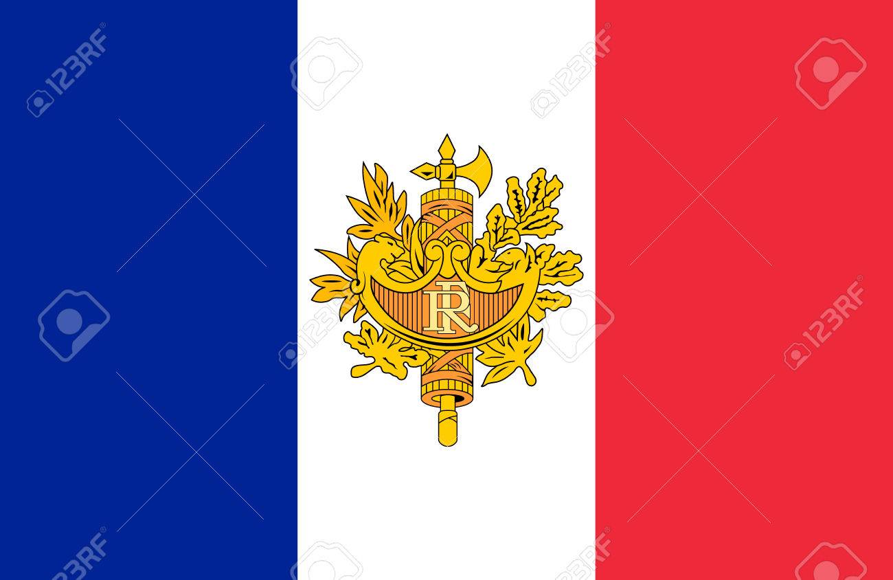 What do the arms and the flag of France What do the arms and the flag of France