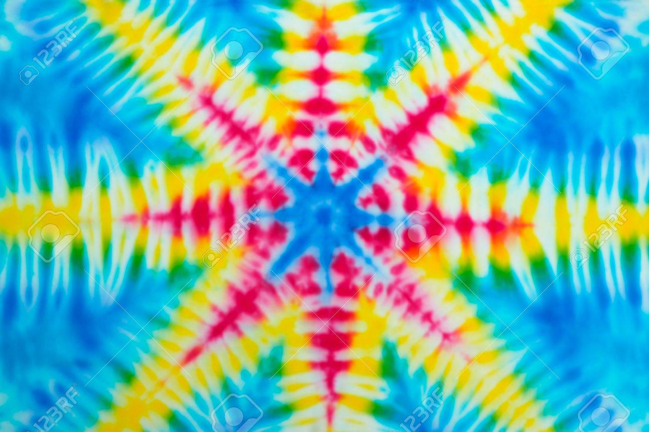 Blur fabric Tie dye bright colors texture background. Point of the star. - 59775609 Blur fabric Tie dye bright colors texture background. Point of the star. - 59775609