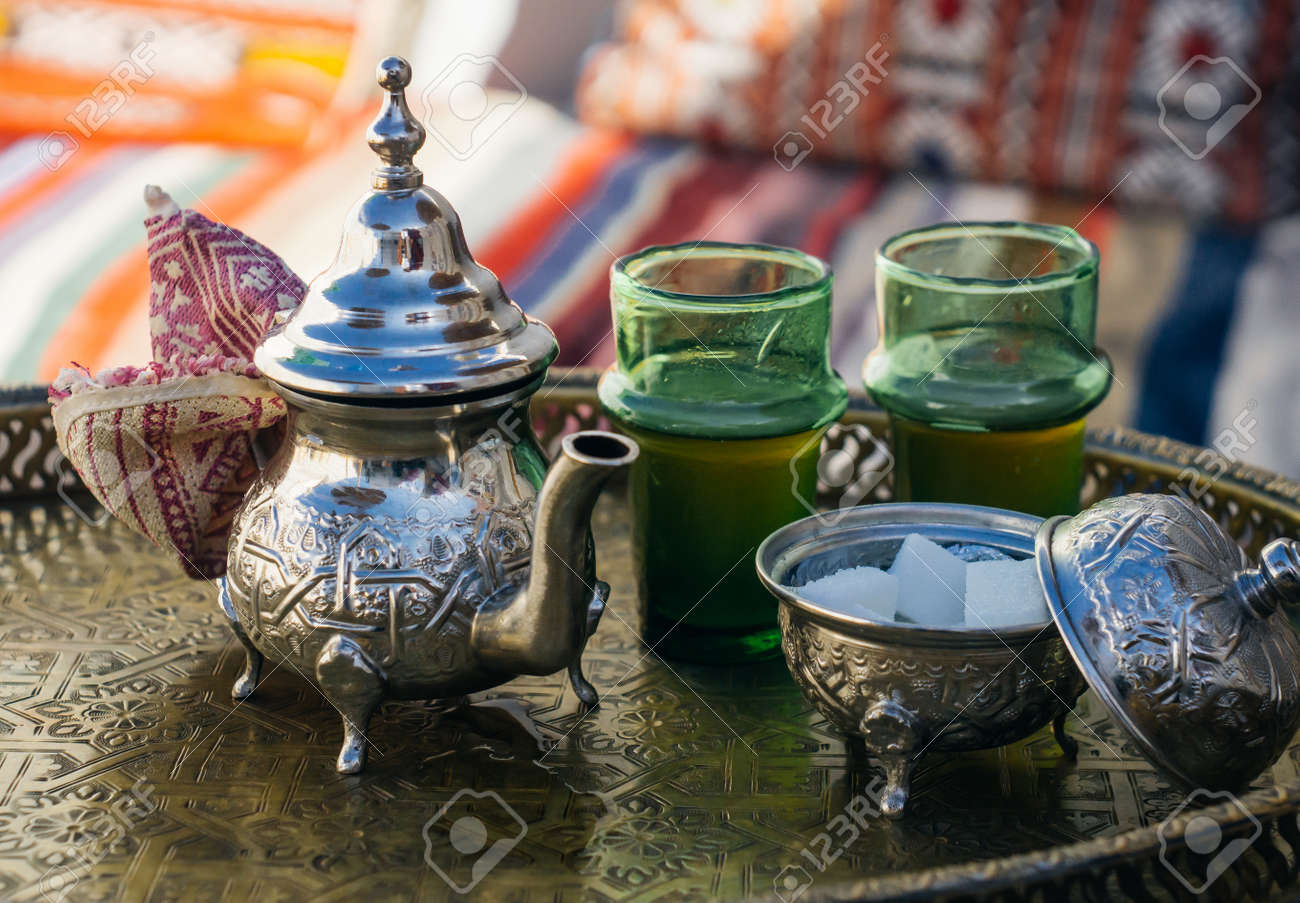 モロッコアラビアン ティーセット