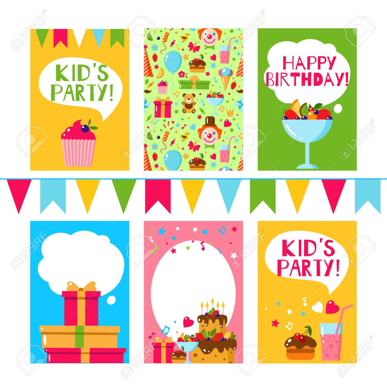 Cartes Invitation pour enfants anniversaire-chocolat pour enfants Motif Cartes Cartes Invitation pour enfants anniversaire-chocolat pour enfants Motif Cartes