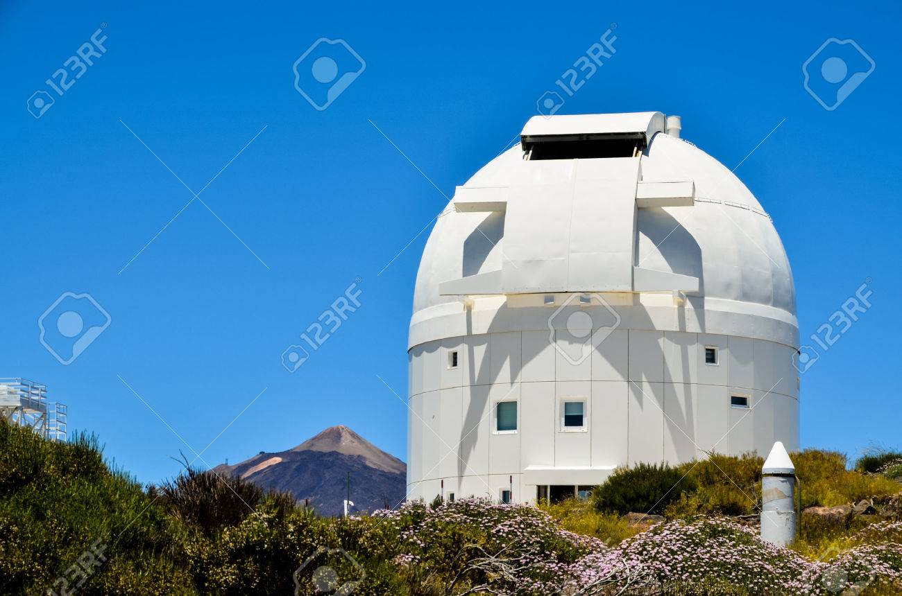 Telescopes of the Teide Astronomical Observatory in Tenerife, Spain. - 36262439 Telescopes of the Teide Astronomical Observatory in Tenerife, Spain. - 36262439
