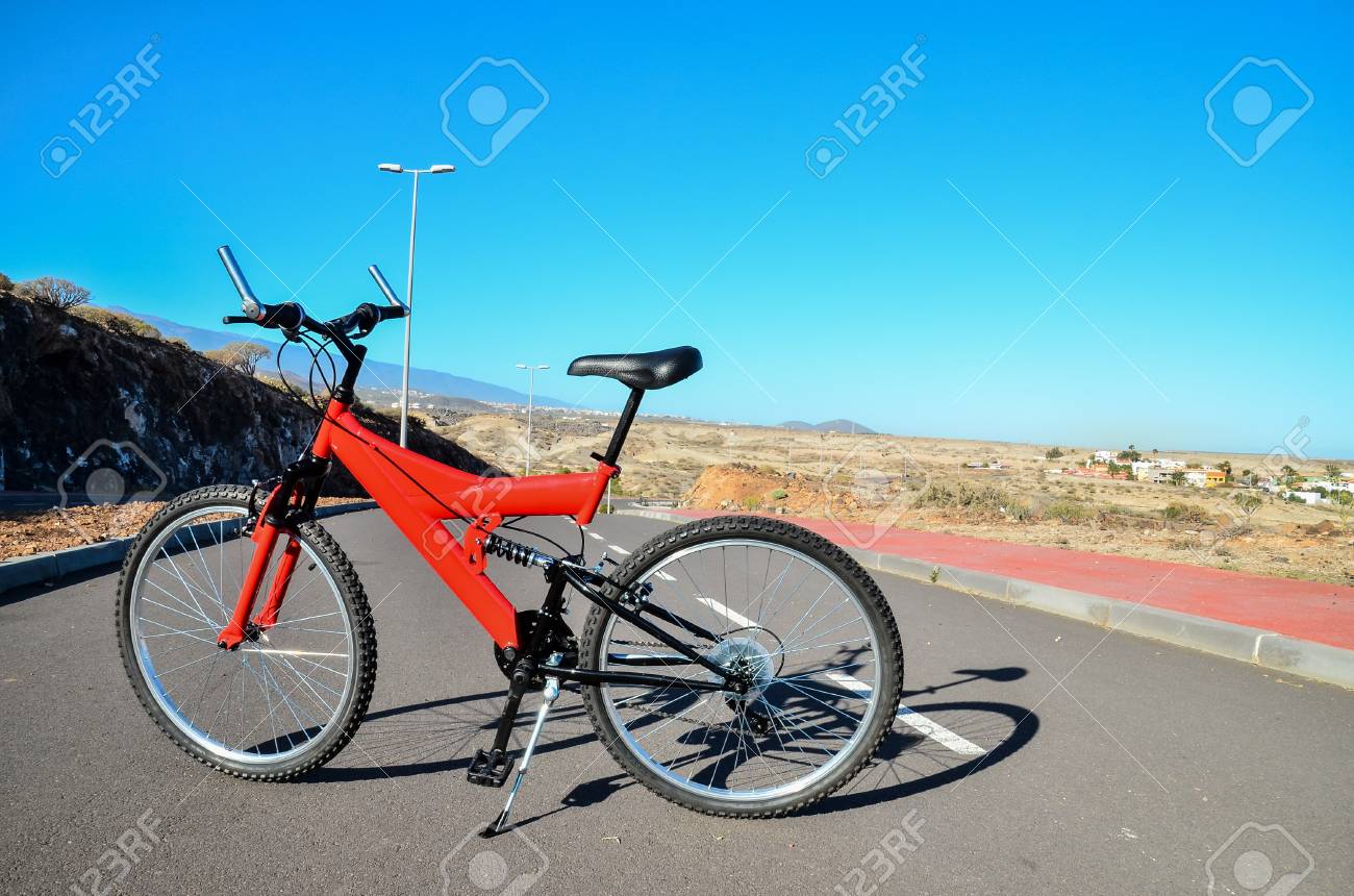 modern mountain bike