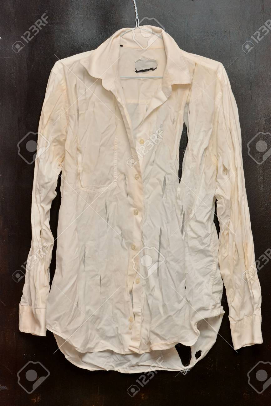 Old white shirt Clearance
