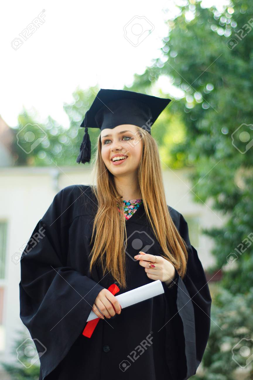 black robe graduation
