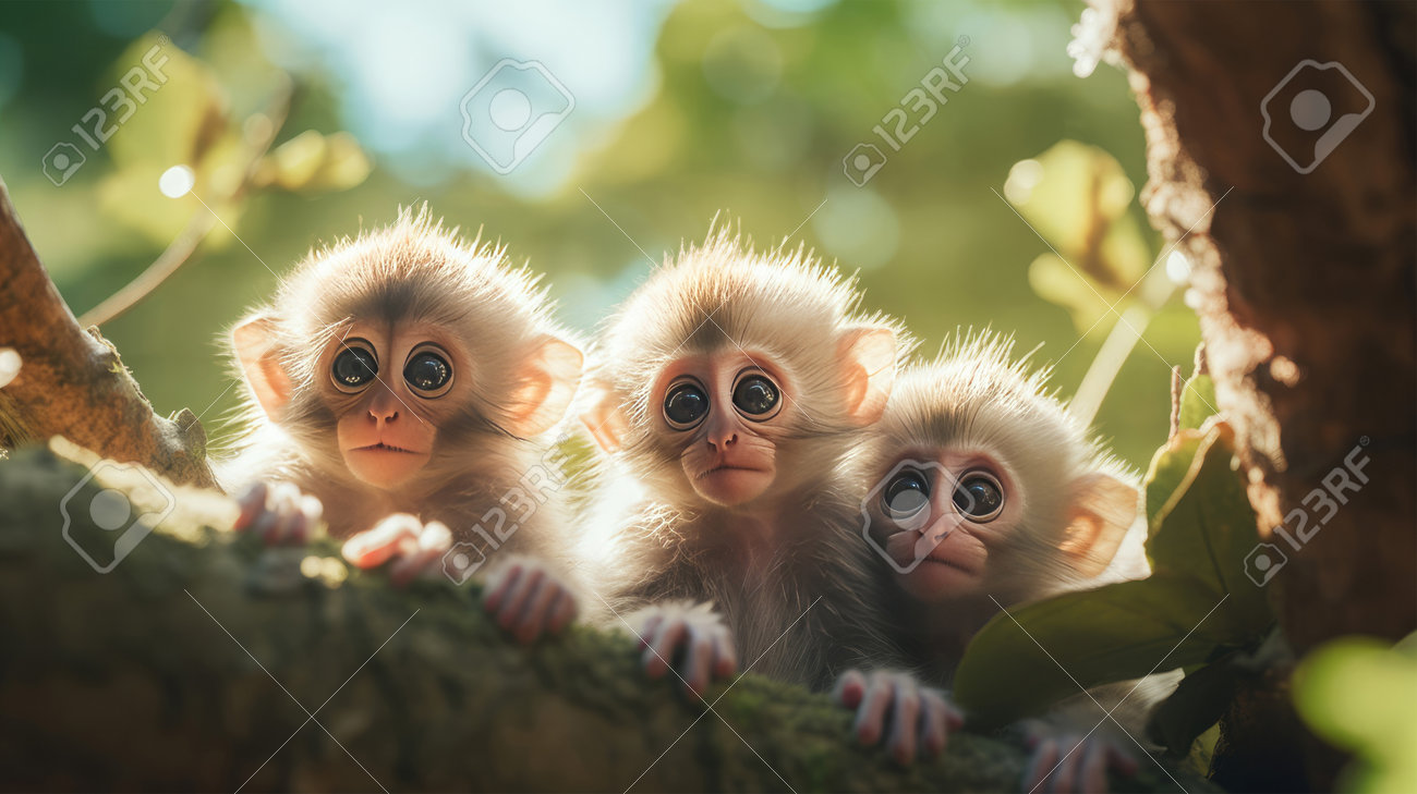 imagenes de monos bebes