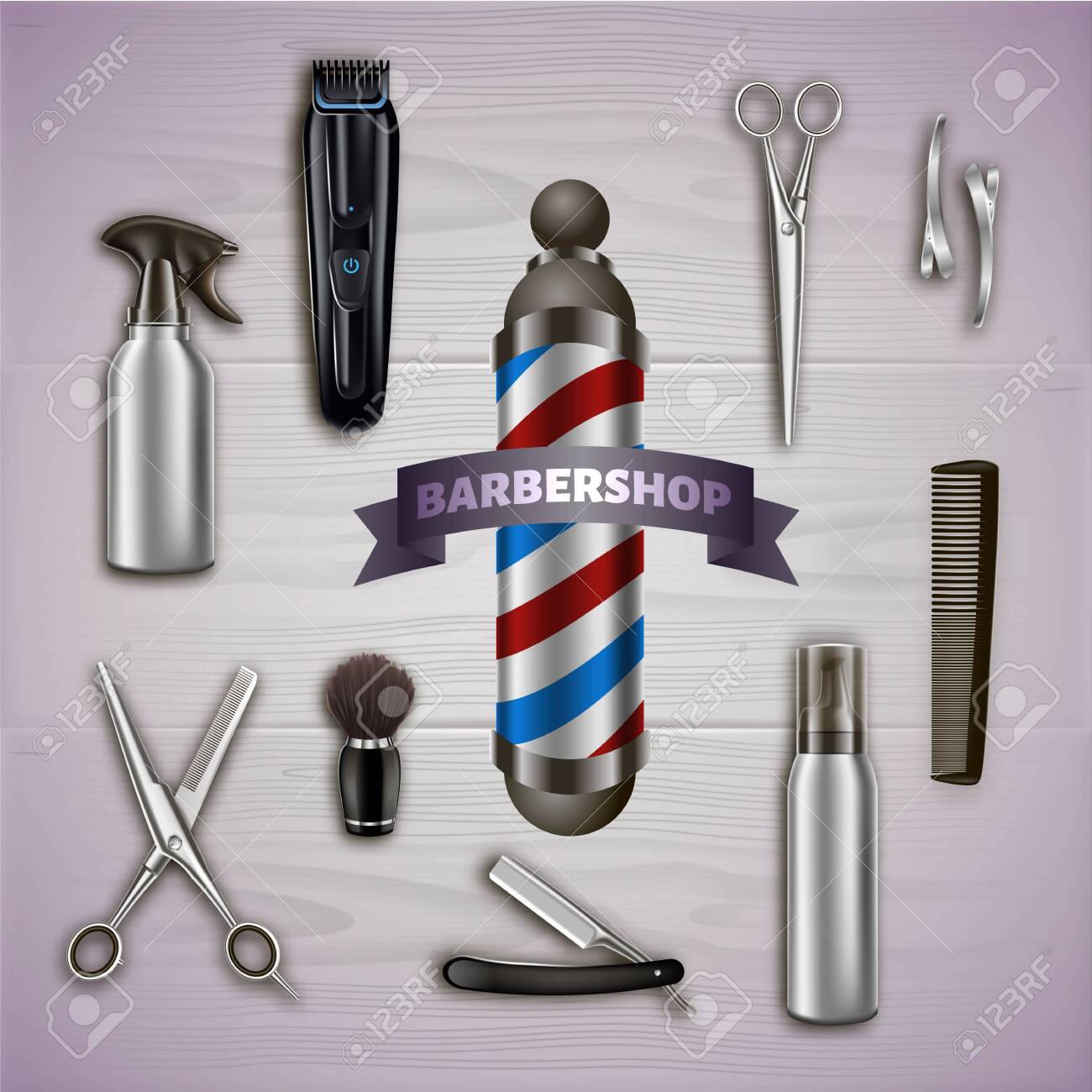 barber tools kit