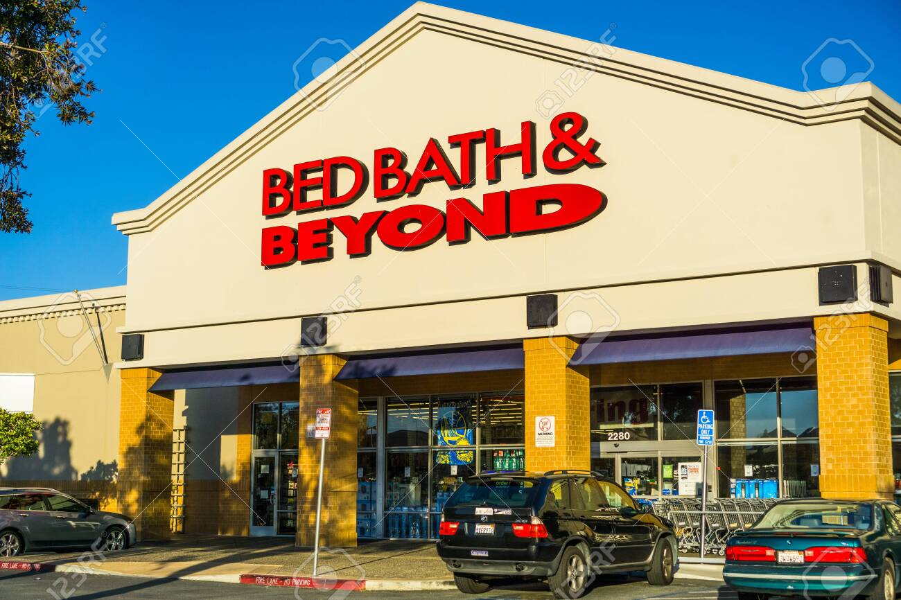 April 20 2018 San Mateo Ca Usa Bed Bath Beyond Logo Stock Photo Picture And Royalty Free Image Image 116398892