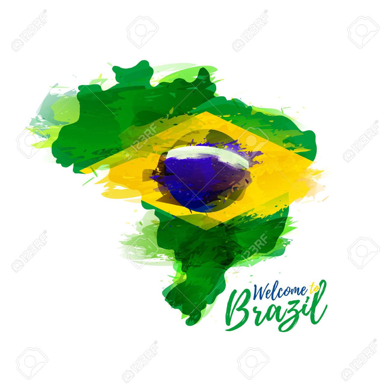 シンボル ポスター バナー ブラジル ブラジルの国旗の装飾のマップ スタイル水彩図面 ブラジルの国旗と地図 ベクトル図 のイラスト素材 ベクタ Image シンボル ポスター バナー ブラジル ブラジルの国旗の装飾のマップ スタイル水彩図面 ブラジルの国旗と地図 ベクトル図 のイラスト素材 ベクタ Image