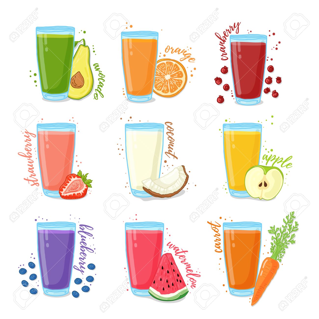 Dieta de zumos de frutas y verduras
