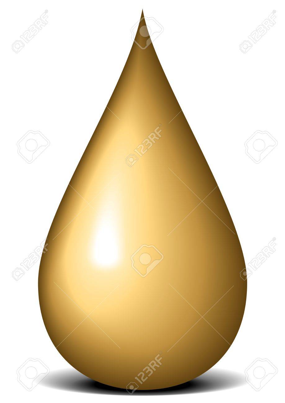 油滴のイラスト のイラスト素材 ベクタ Image
