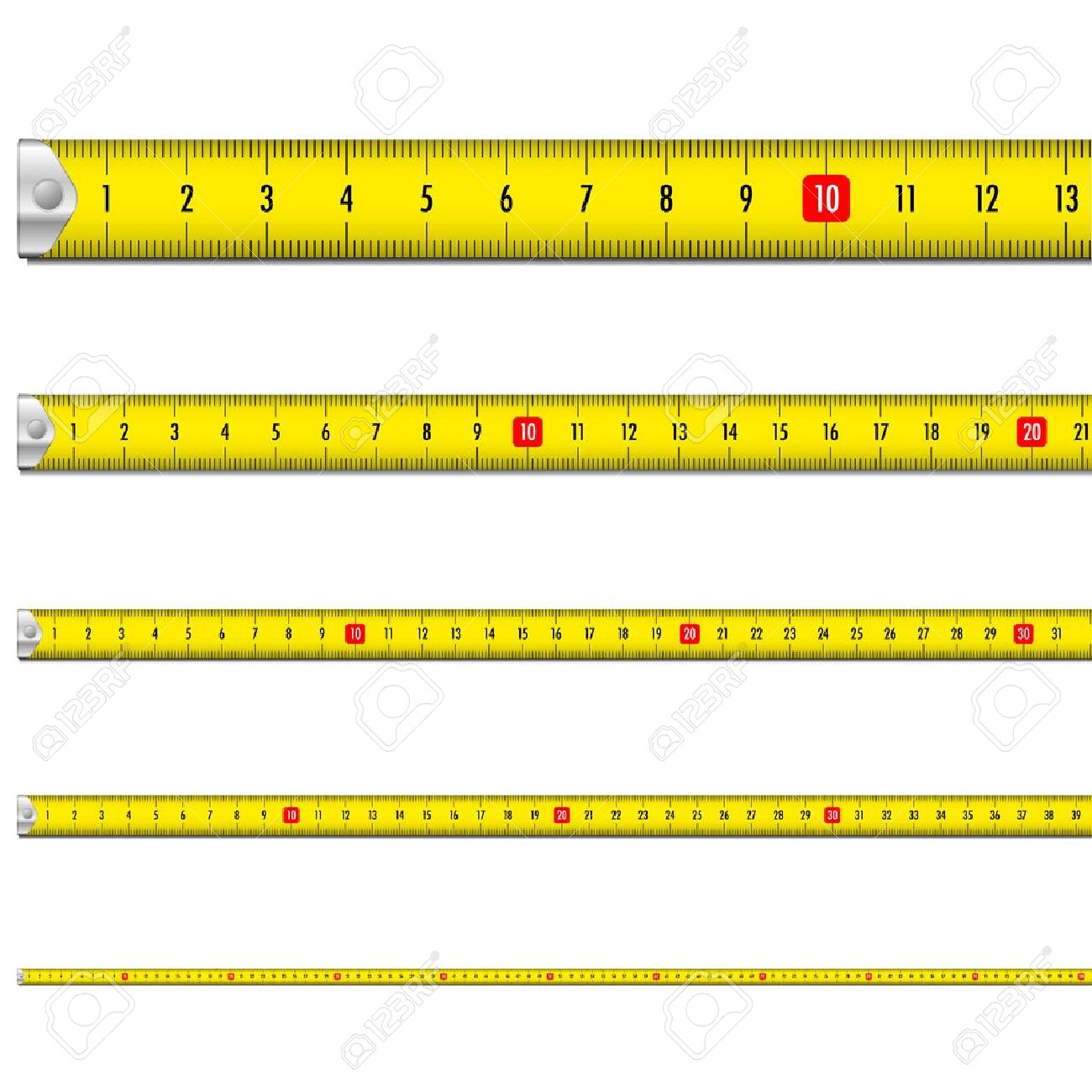 worksheet Ruler Measurement illustration of a yellow measure tape royalty free cliparts vector tape