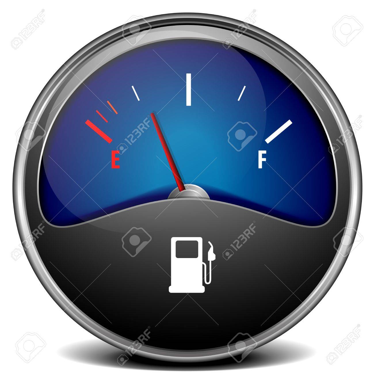 illustration of a motor gas gauge, eps 10 vector - 21593634 illustration of a motor gas gauge, eps 10 vector - 21593634