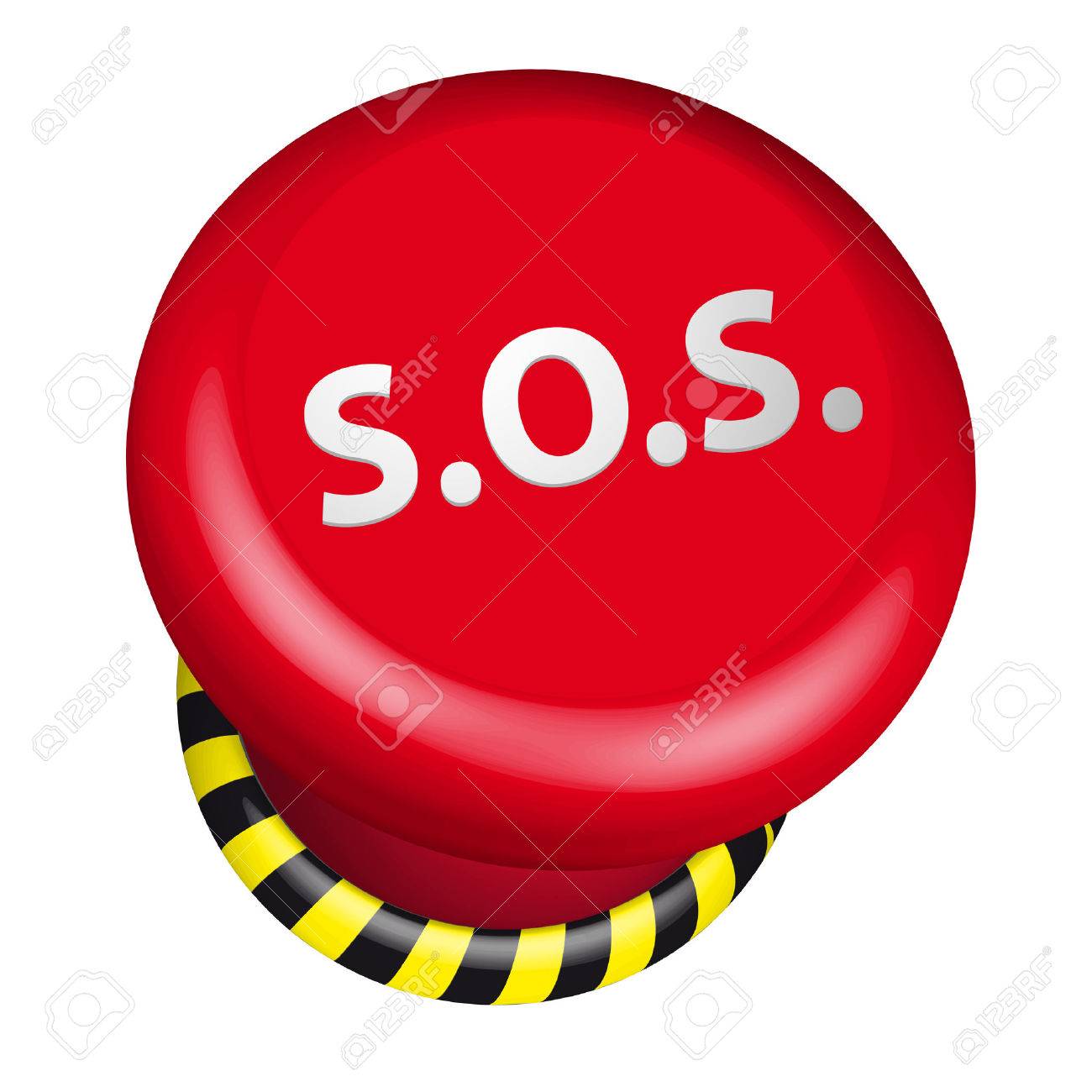 産業緊急 Sos ボタンの詳細なイラストのイラスト素材 ベクタ Image 産業緊急 Sos ボタンの詳細なイラストのイラスト素材 ベクタ Image