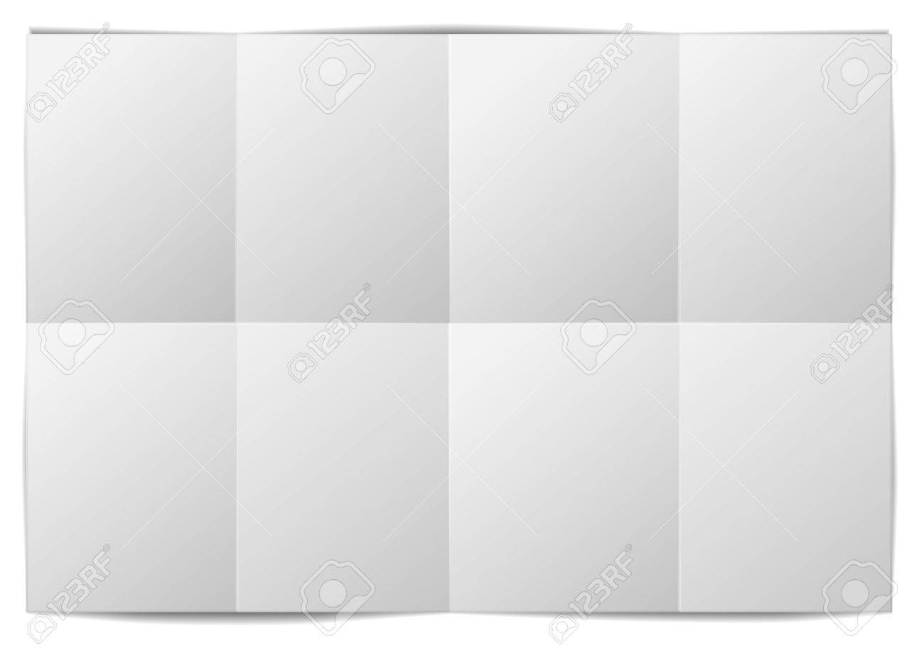 folded paper template