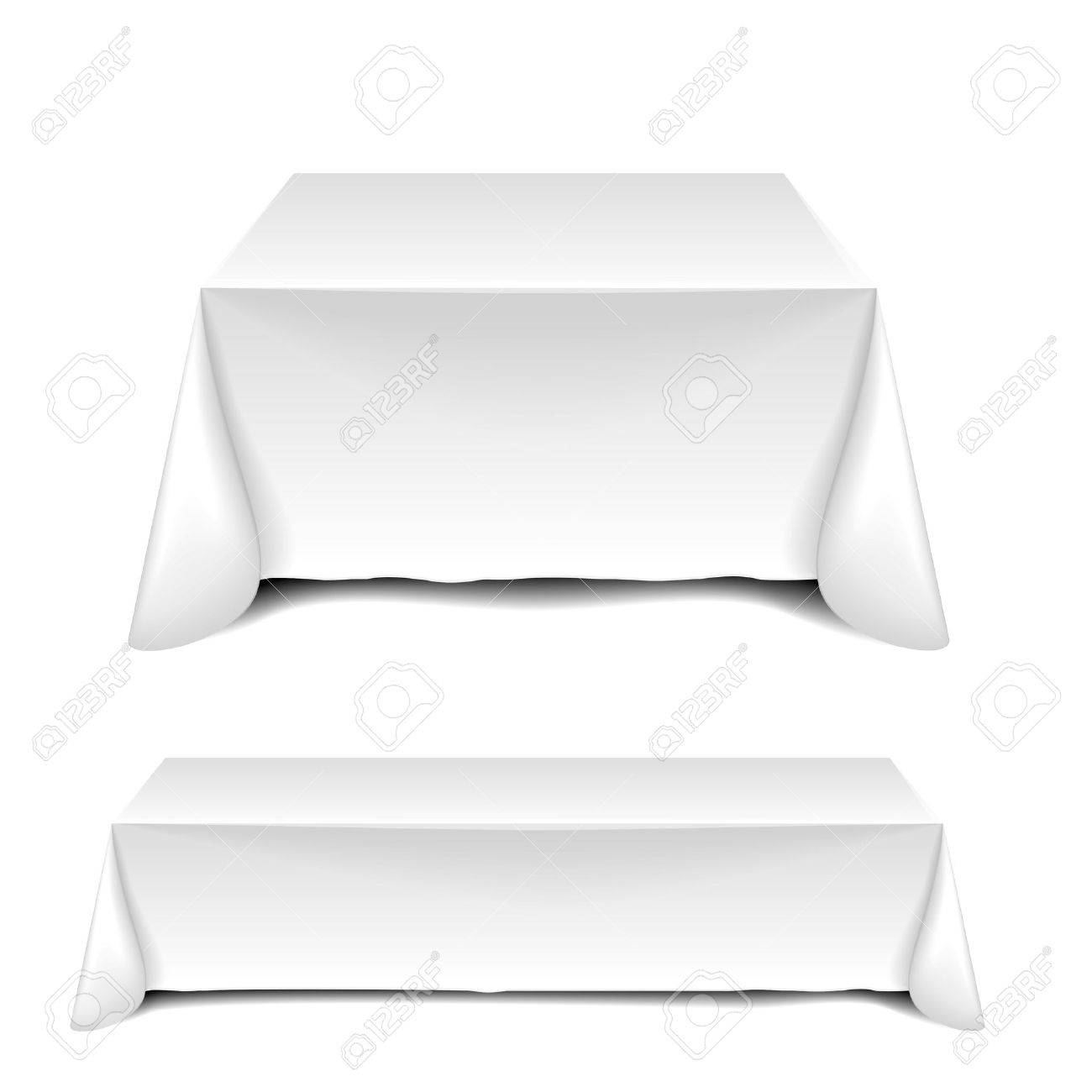 detailed illustration of blank white tables - 36888559 detailed illustration of blank white tables - 36888559