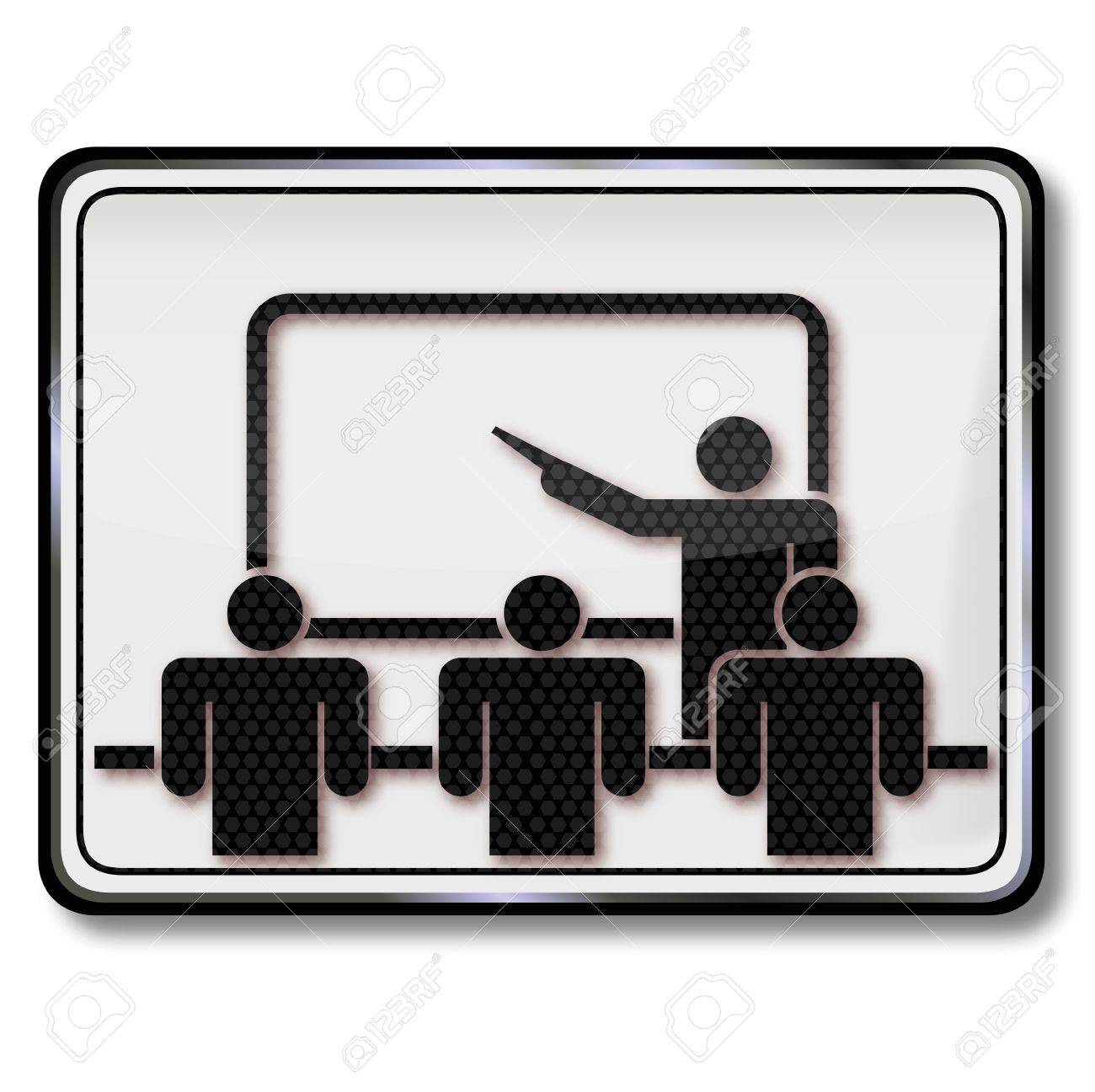 sign conference room and training room royalty free cliparts