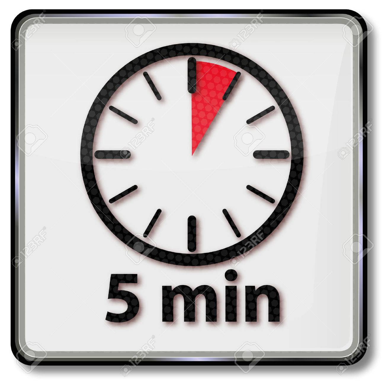 5 min clock