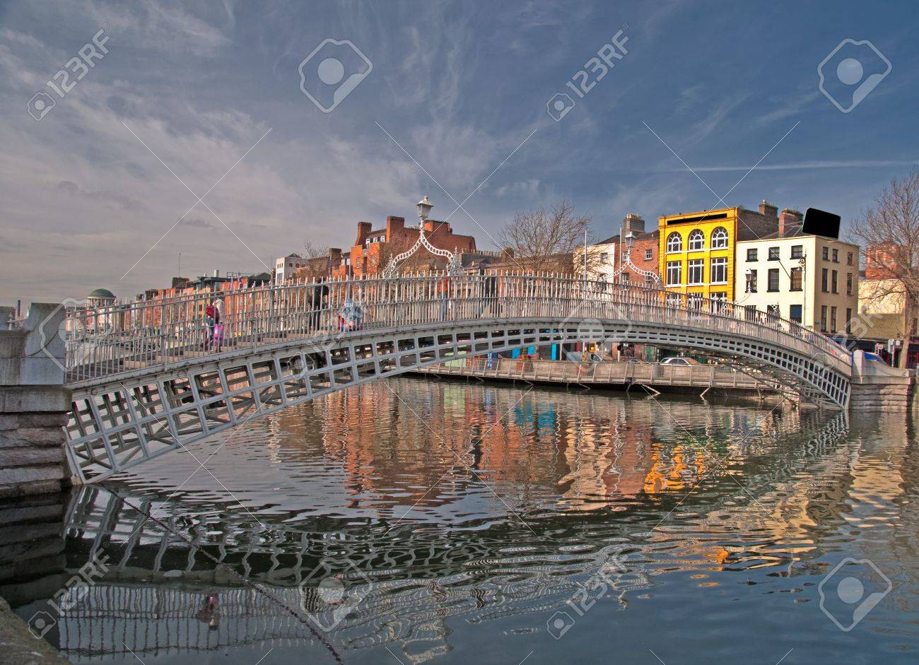 photo famous dublin landmark ha penny bridge ireland - 6564590 photo famous dublin landmark ha penny bridge ireland - 6564590