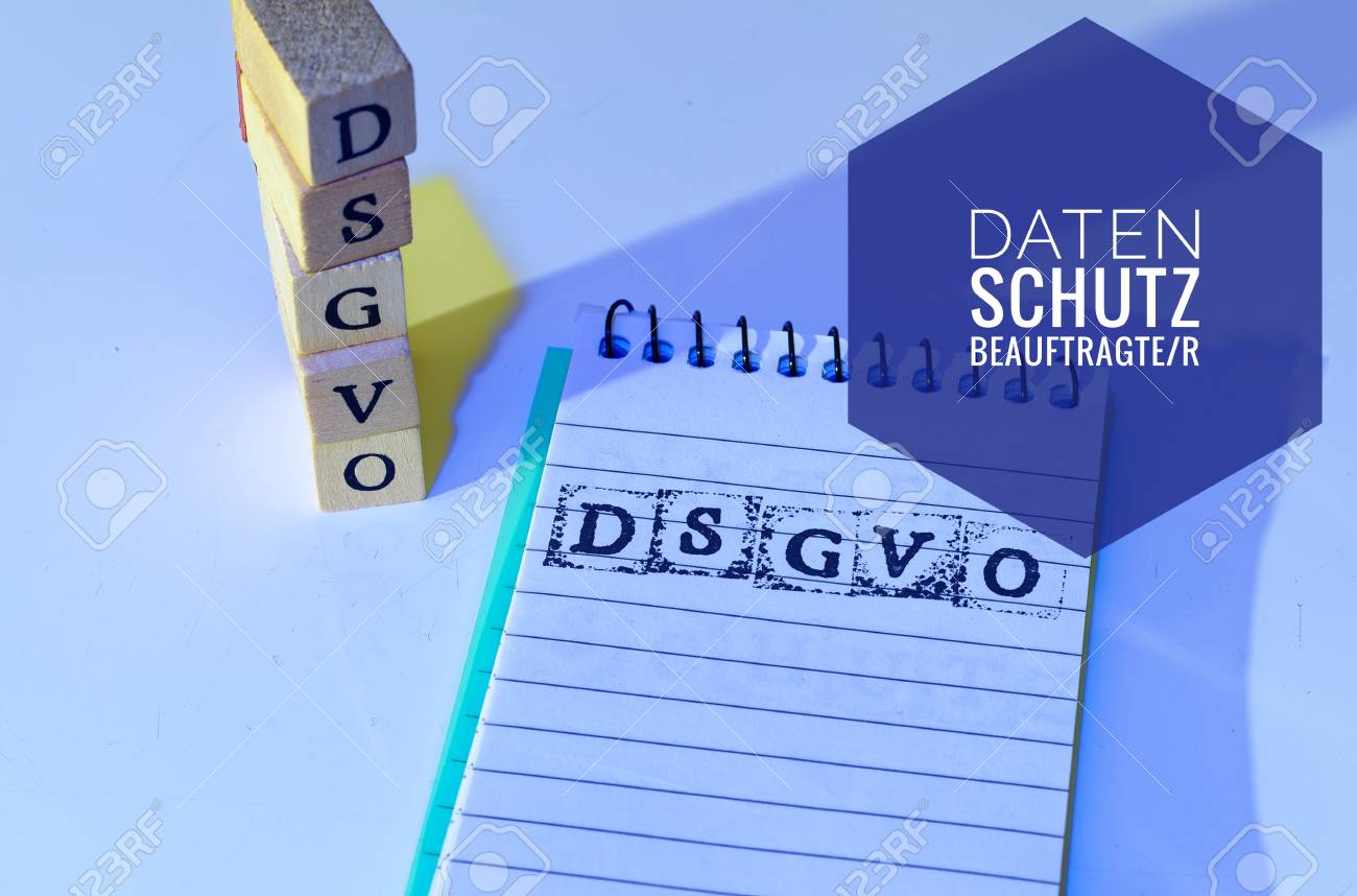 Block and blocks labeled DSGVO EU (DSGVO, Datenschutzbeauftragter) in English GDPR (General Data Protection Regulation, data protection commissioner) for the introduction of the DSGVO in the EU on 25.05.2018 - 97237309 Block and blocks labeled DSGVO EU (DSGVO, Datenschutzbeauftragter) in English GDPR (General Data Protection Regulation, data protection commissioner) for the introduction of the DSGVO in the EU on 25.05.2018 - 97237309