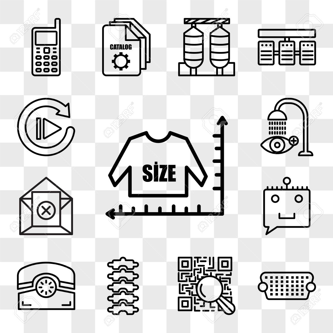 Size Chart Icon