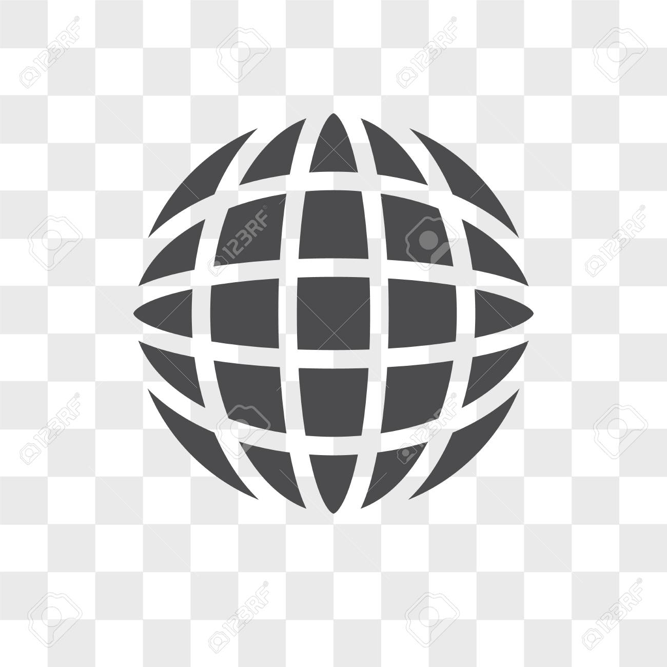 Earth Vector Icon Isolated On Transparent Background Earth Logo