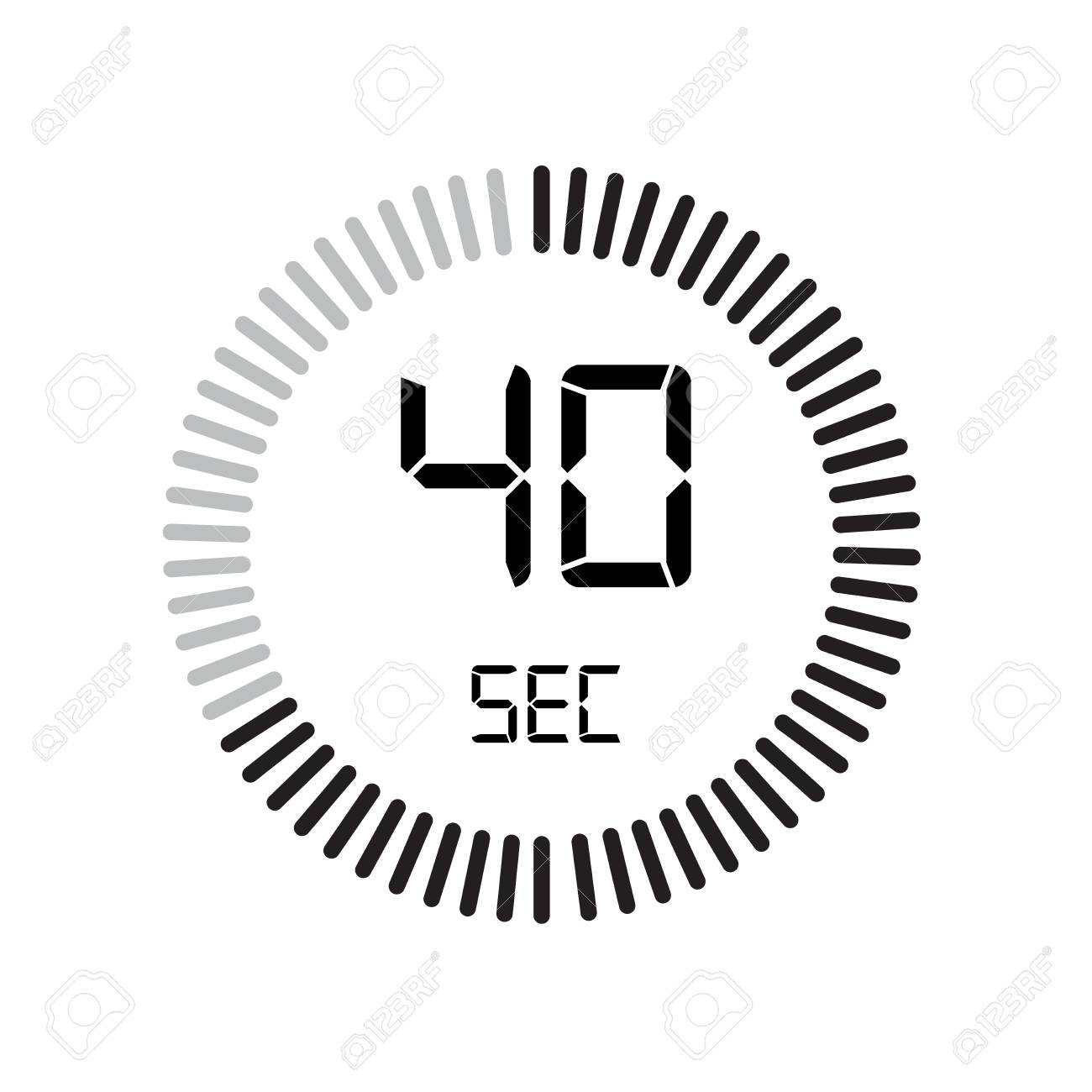 digital chronometer watch