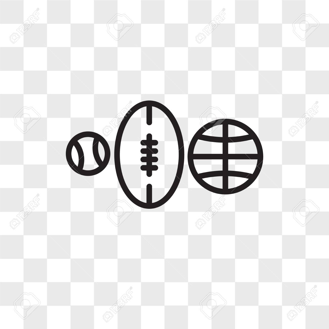 Sport Vector Icon Isolated On Transparent Background Sport Logo Concept Royalty Free Cliparts Vectors And Stock Illustration Image