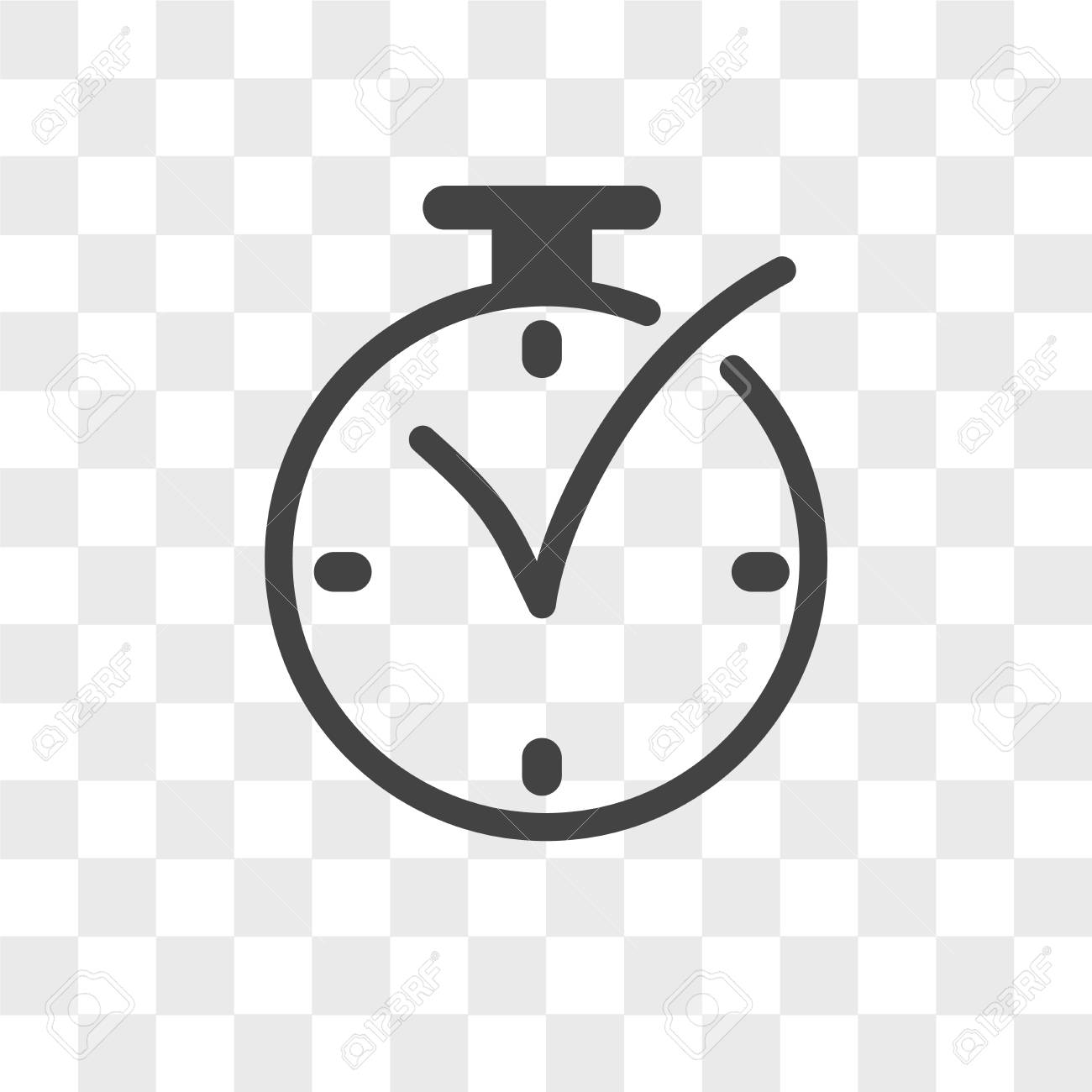 Real Time Vector Icon Isolated On Transparent Background Real Royalty Free Cliparts Vectors And Stock Illustration Image 108934939