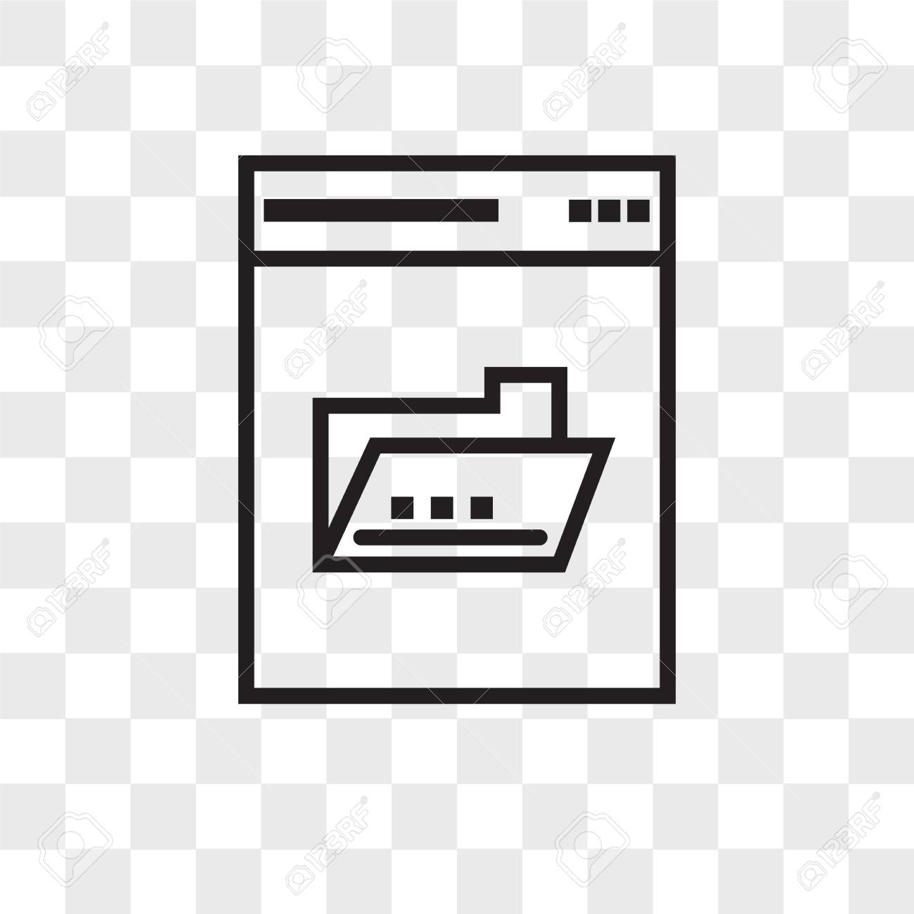 Remote Access Vector Icon Isolated On Transparent Background Remote Access Logo Concept Royalty Free Cliparts Vectors And Stock Illustration Image