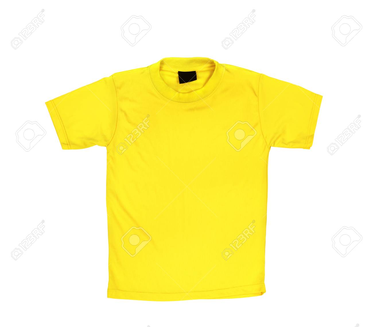Download Blank Yellow T Shirt On A White Background Stock Photo Picture And Royalty Free Image Image 79672652 PSD Mockup Templates