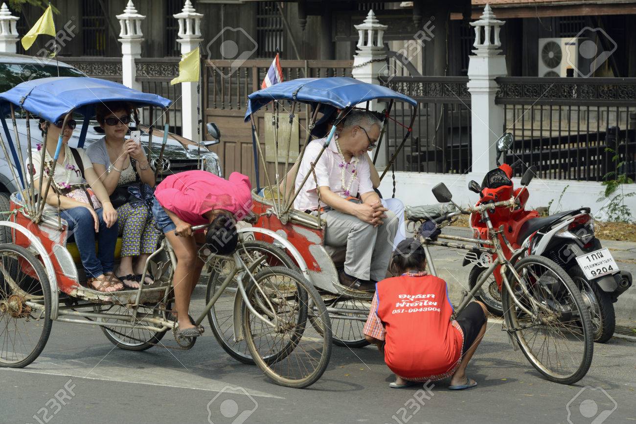 a pedicab