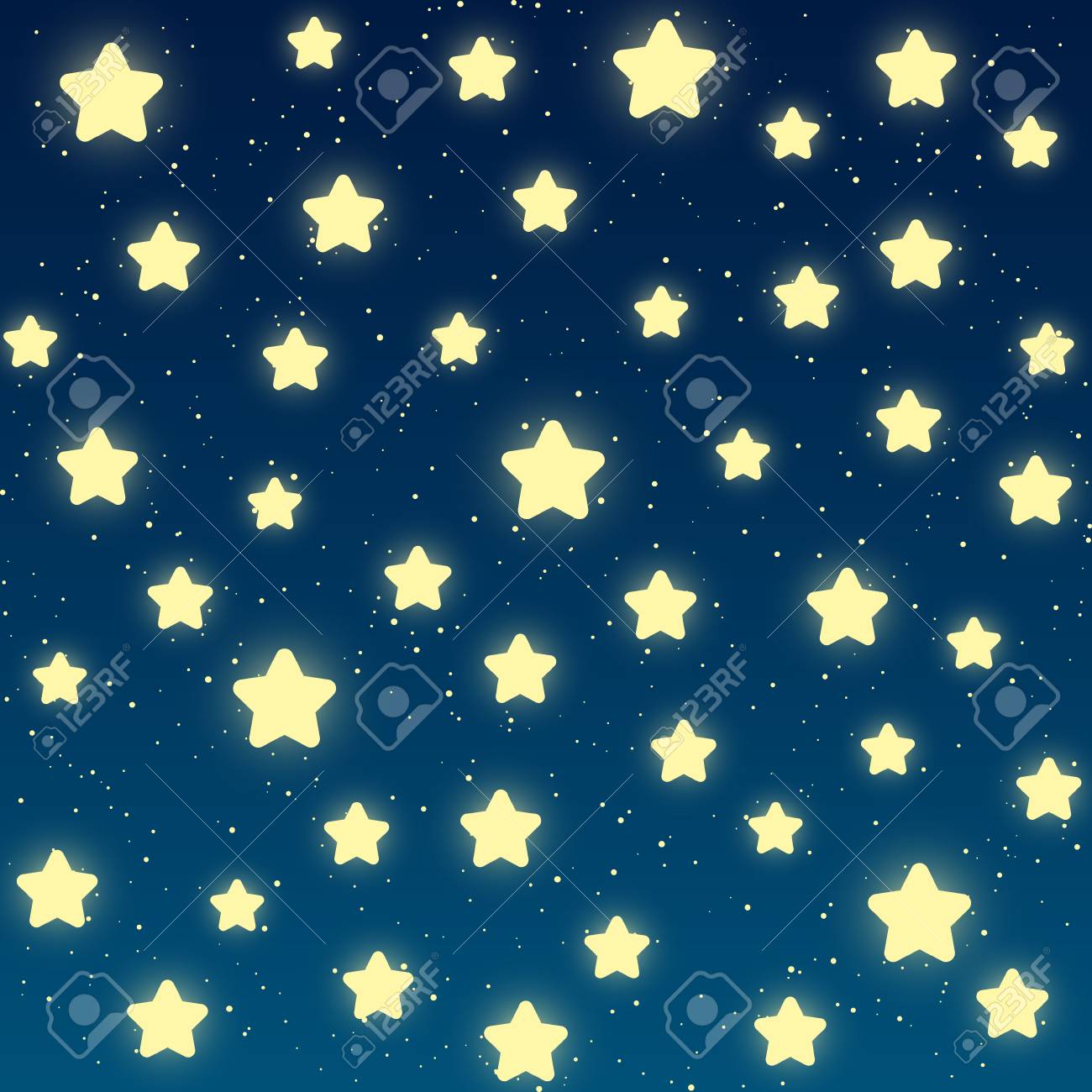 starry night background for