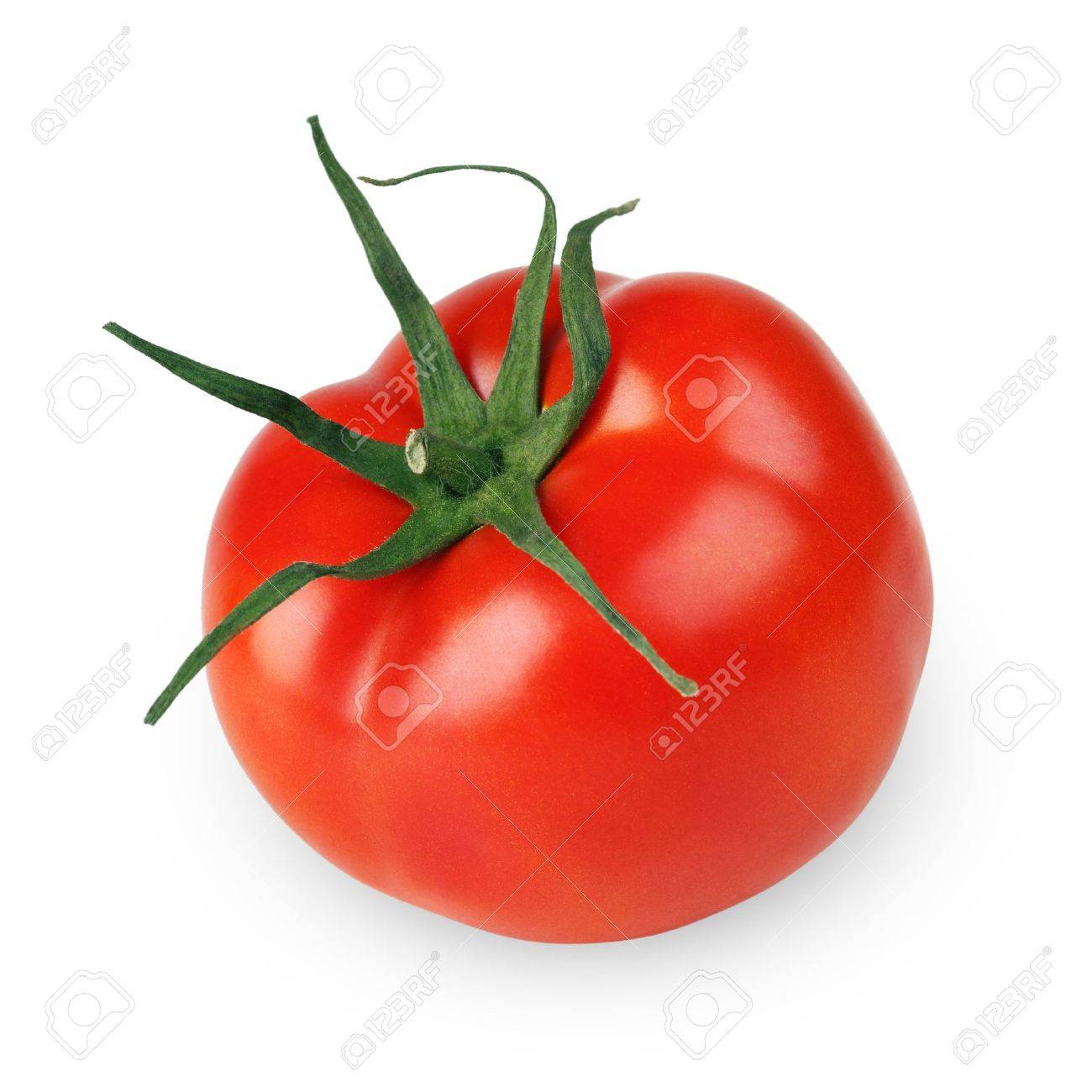 Single tomato vegetable isolated on white background - 11645815 Single tomato vegetable isolated on white background - 11645815