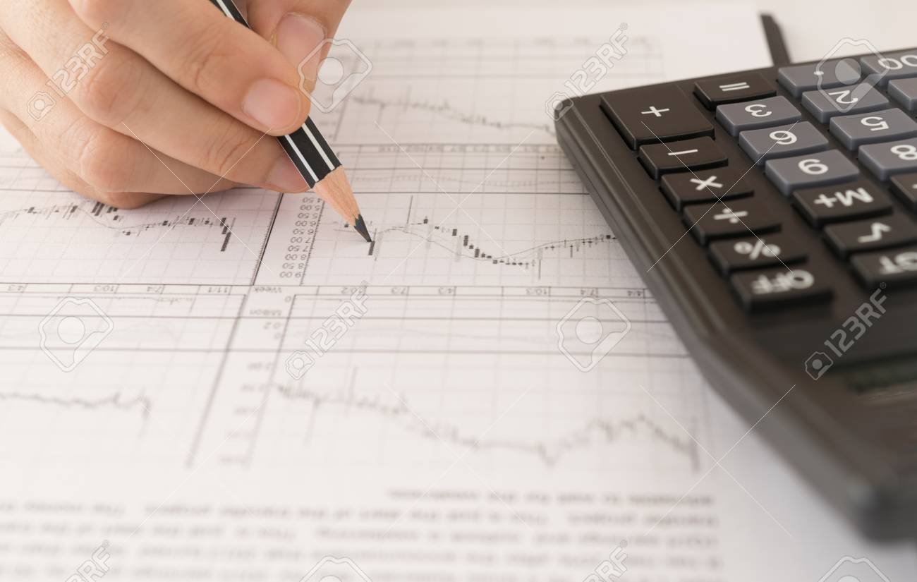 financial advisor stock market graphs analysis investment analysis stock investment analysis