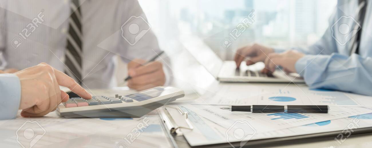 Auditor team checking in financial statement for audit internal control system. Accounting , Accountancy, Bookkeeping Concept. - 126486296 Auditor team checking in financial statement for audit internal control system. Accounting , Accountancy, Bookkeeping Concept. - 126486296