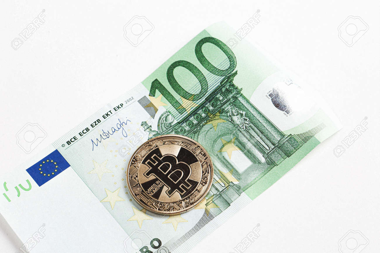 Multi Euro Dollar Cash, Different Type Of New Generation Banknotes, Bitcoin  Stock Photo, Picture and Royalty Free Image. Image 183308455.