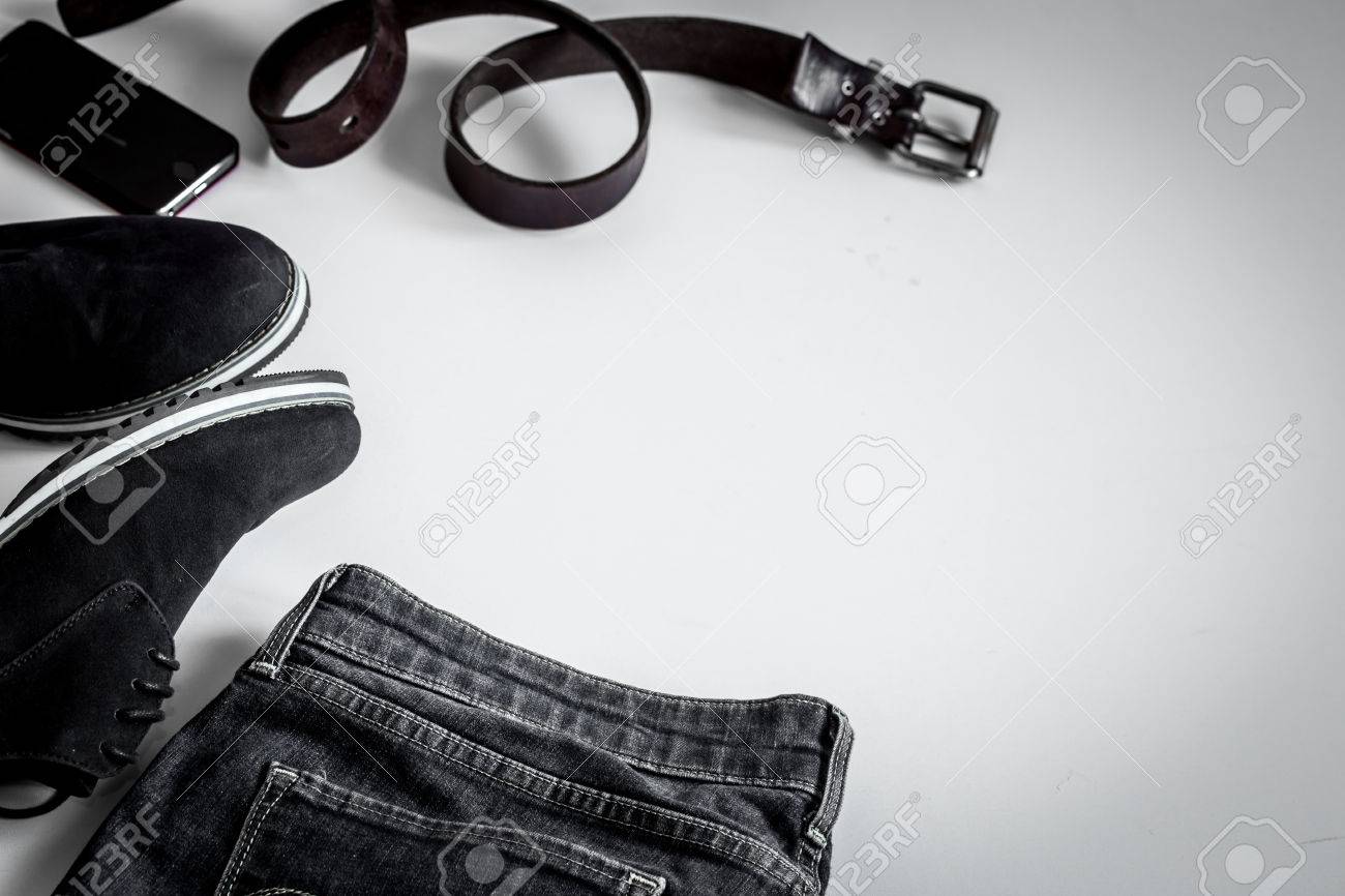 Conjunto De Los Pantalones Vaqueros Para Hombre Ropa Zapatos