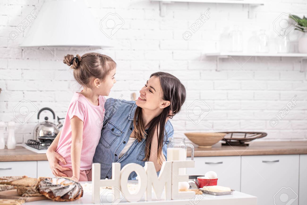 loving family kitchen