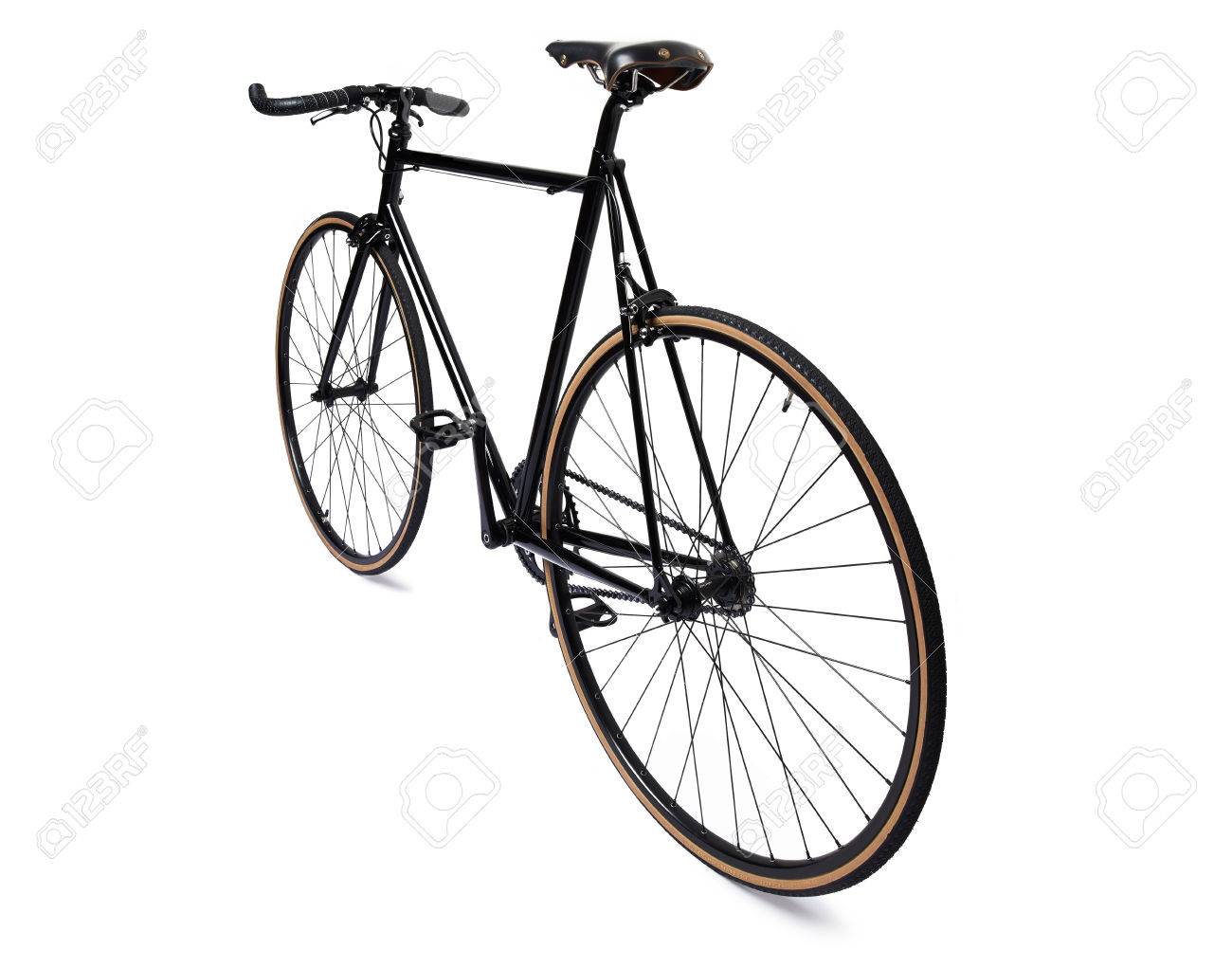 black fixed gear