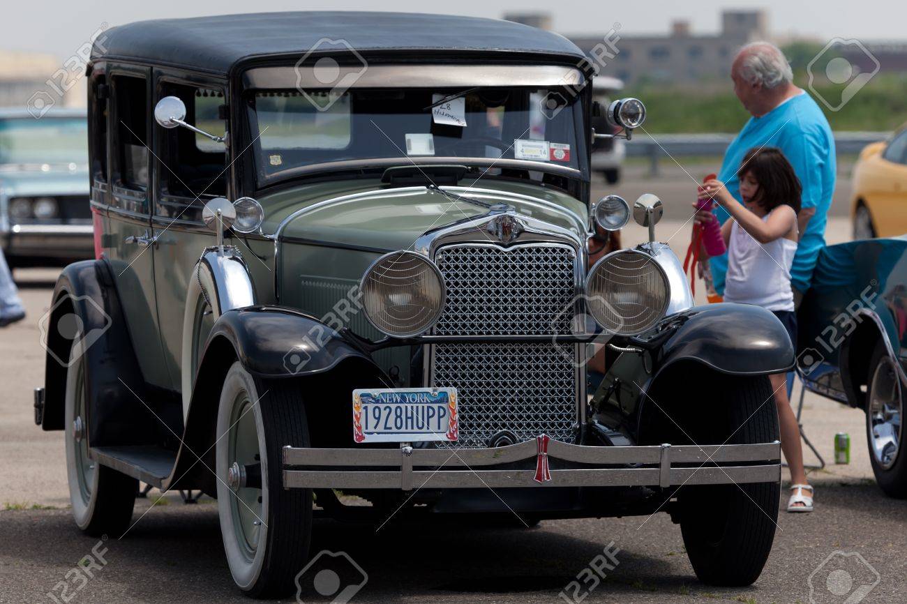 1929 Hupmobile On Display At The Antique Automobile Association Of Brooklyn Dust Off Car Show On June 12 2011 At Floyd Bennett Field In Brooklyn New York Usa Stock Photo Picture And