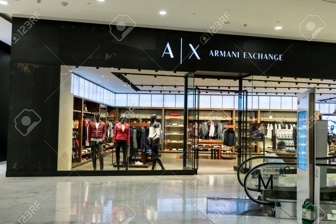 armani exchange shop