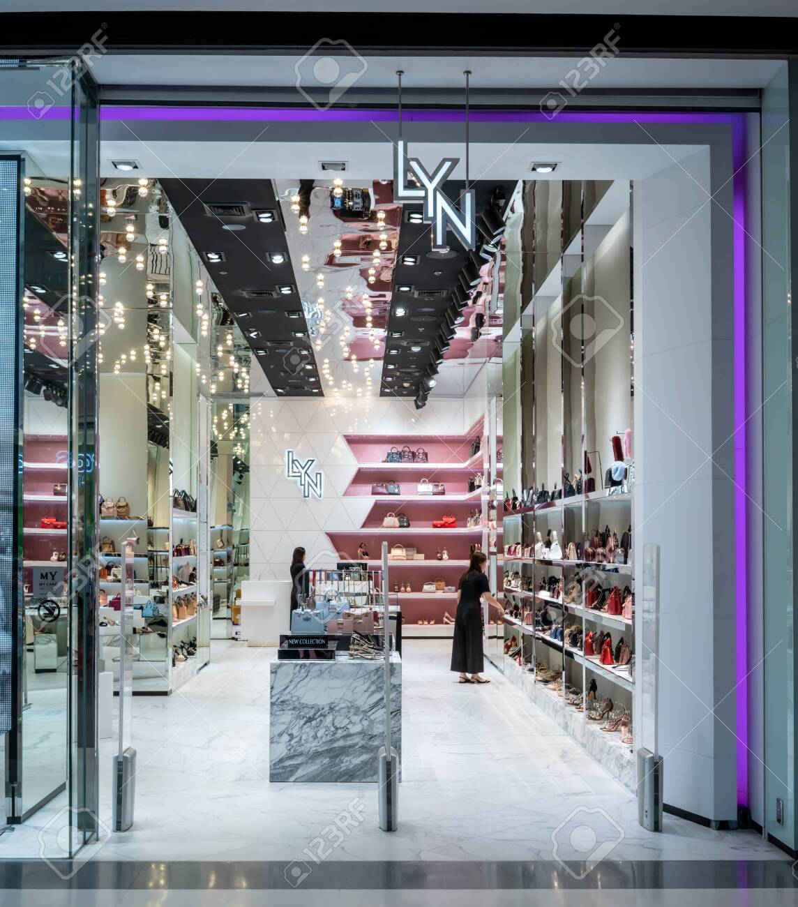 bags and shoes store