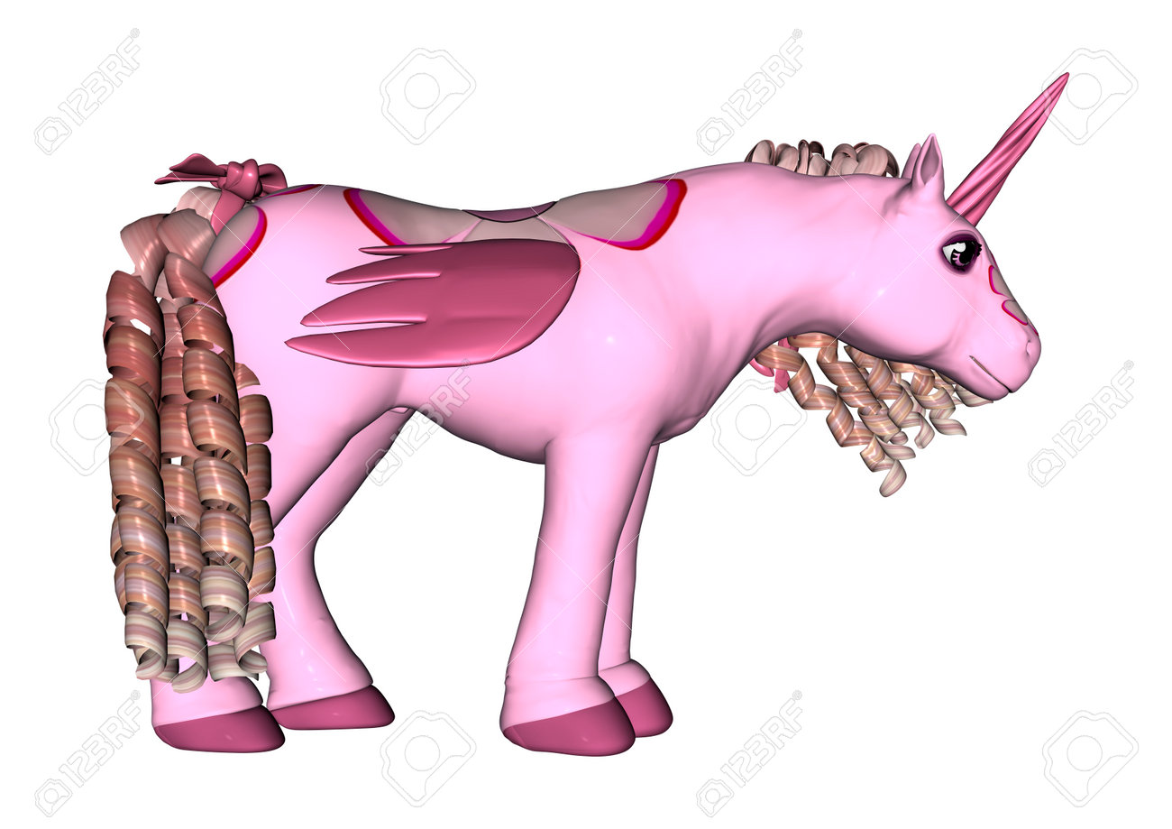 unicornio rosa juguete