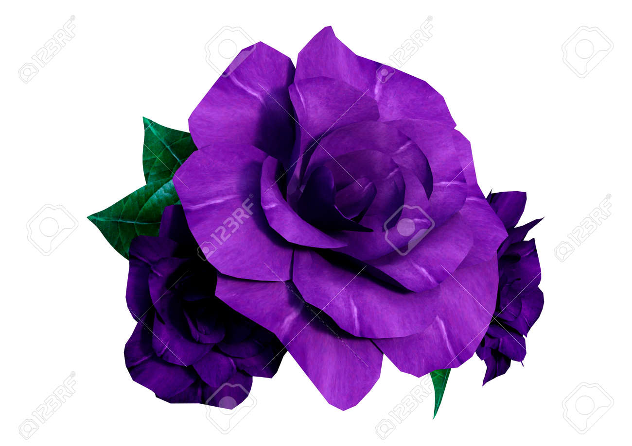 3d rendering of three